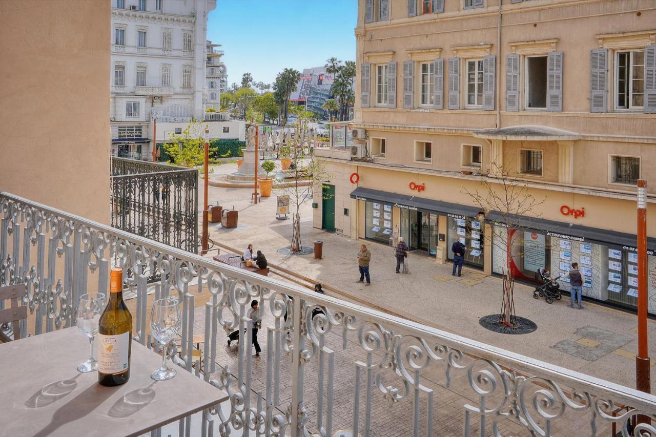 Moderne 3 Pieces Idealement Situe Centre De Cannes L! A2B22 Exteriör bild