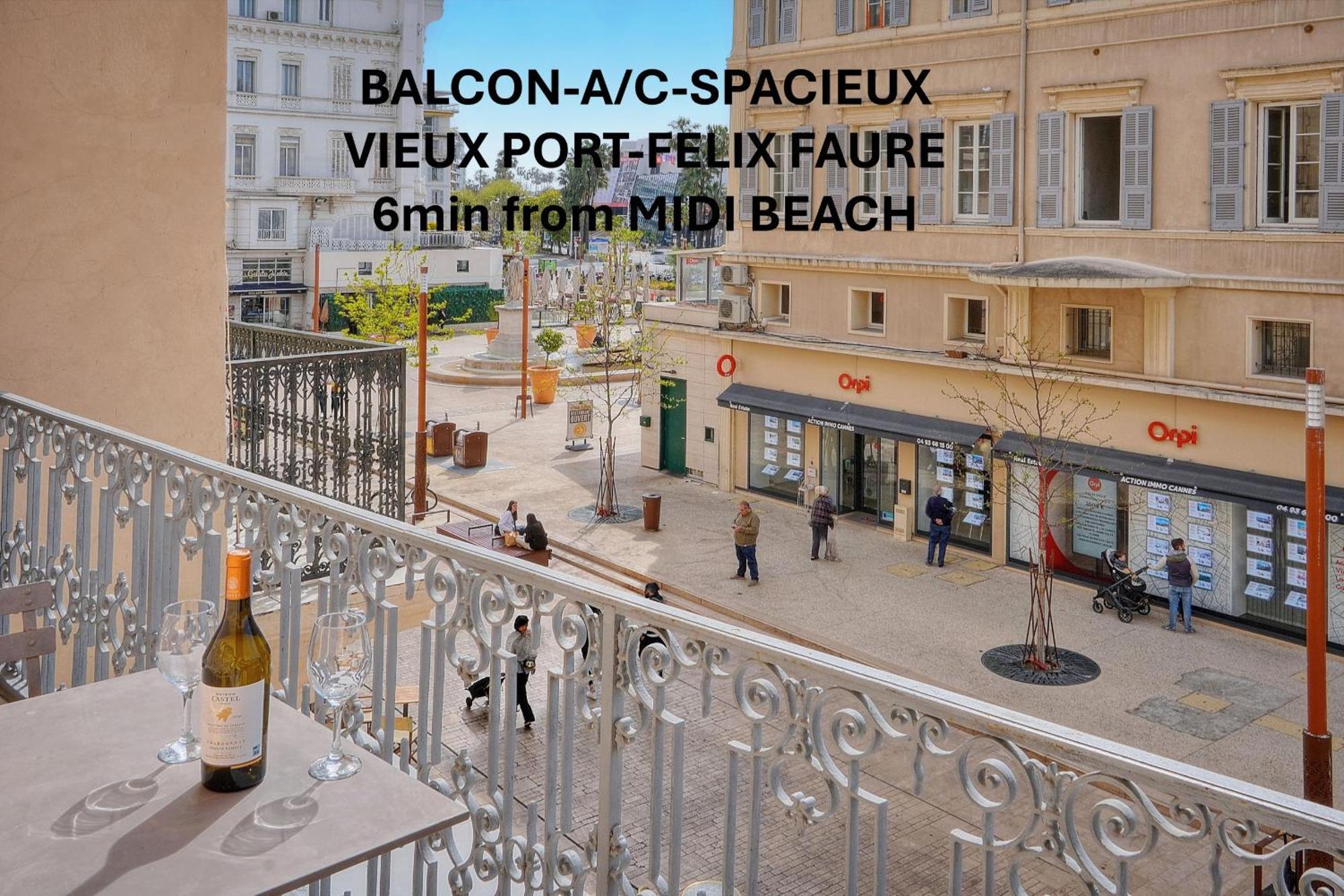 Moderne 3 Pieces Idealement Situe Centre De Cannes L! A2B22 Exteriör bild