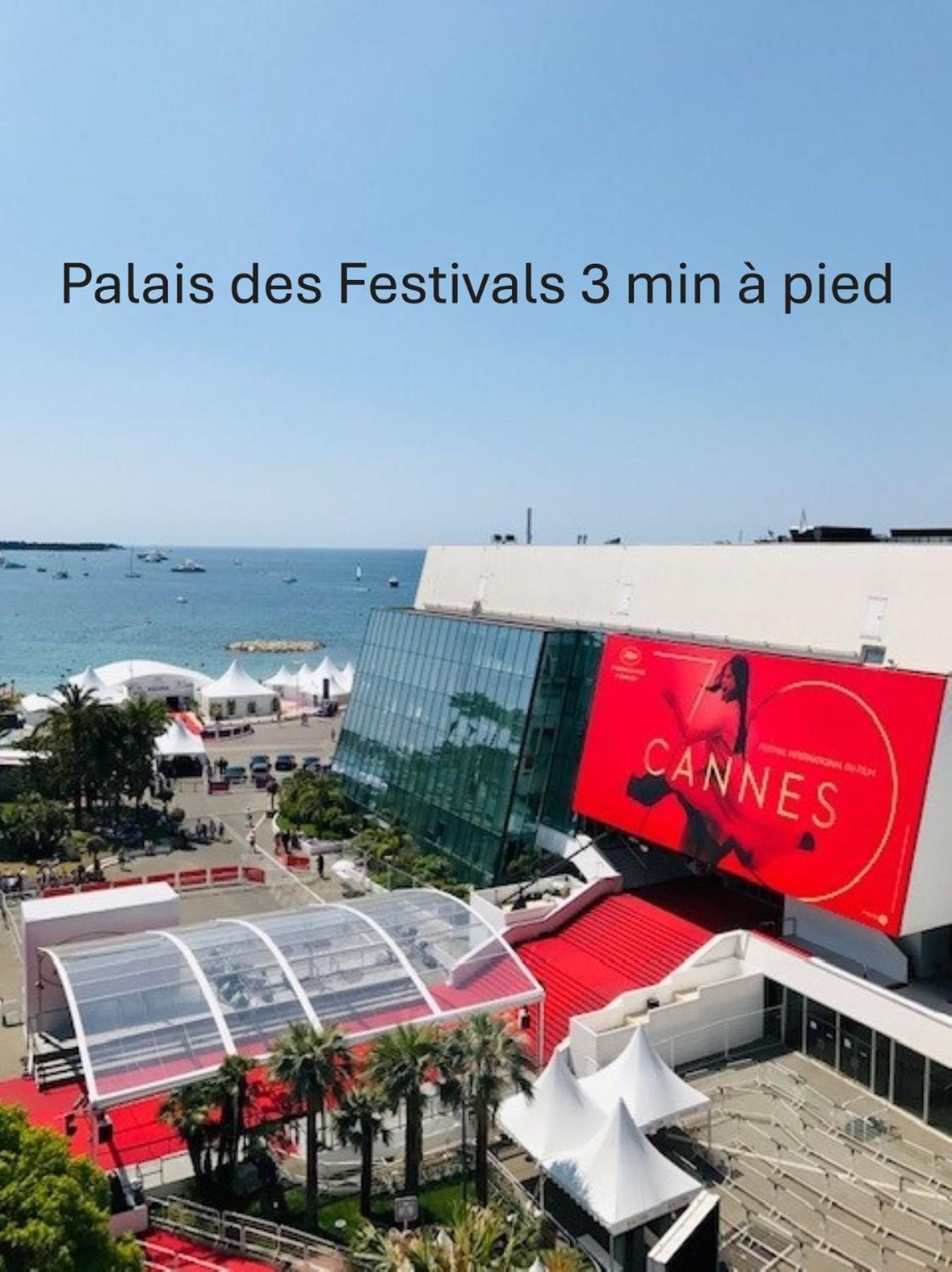 Moderne 3 Pieces Idealement Situe Centre De Cannes L! A2B22 Exteriör bild