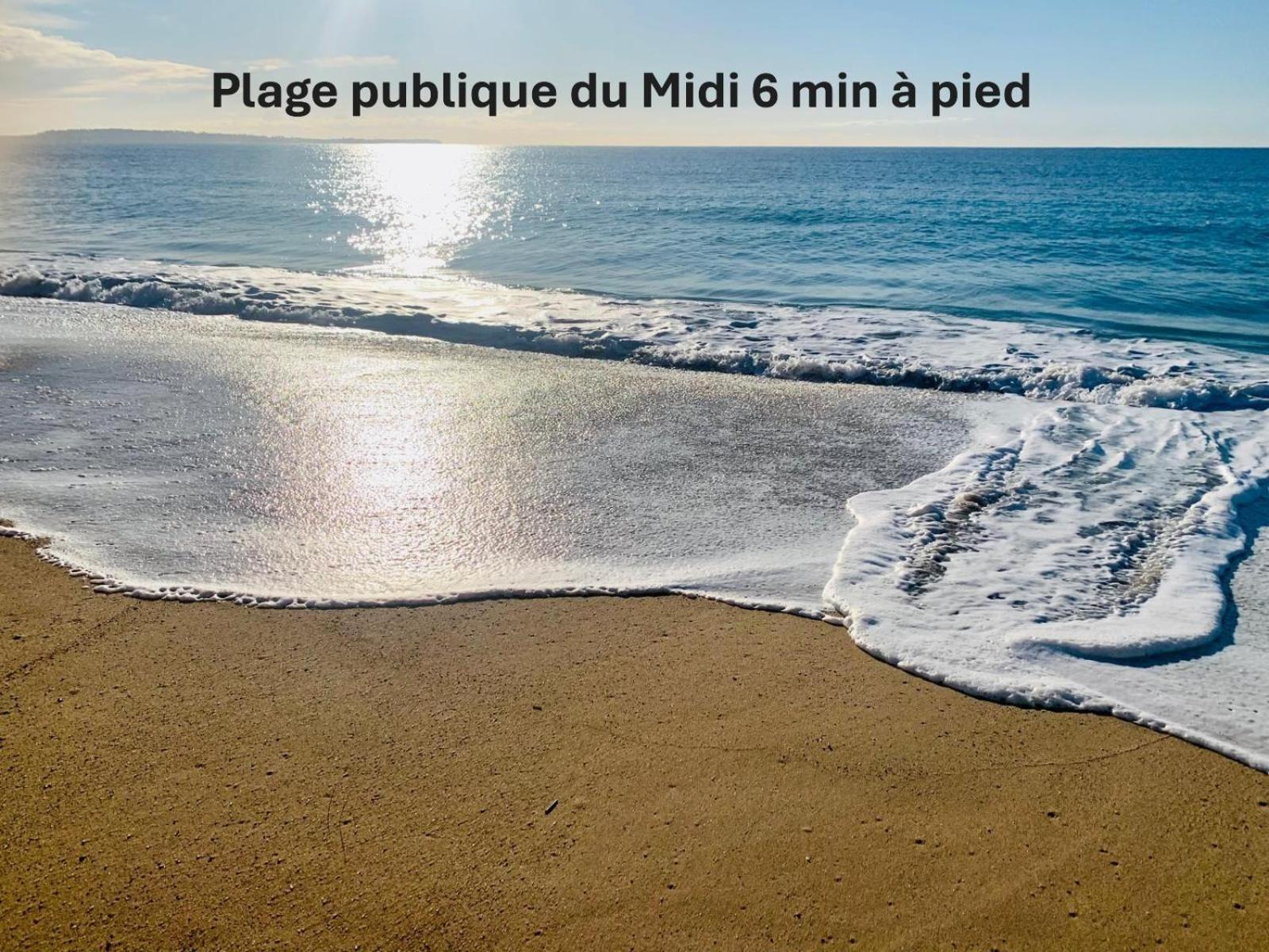 Moderne 3 Pieces Idealement Situe Centre De Cannes L! A2B22 Exteriör bild